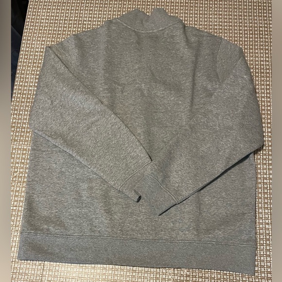 Nike Full Zip Fleece Bomber Style Jacket Gray Men’s 2XL NWT - Picture 6 of 9